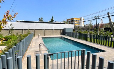 Arriendo Departamento en Av. Ossa, La Cisterna / 2D - 1B