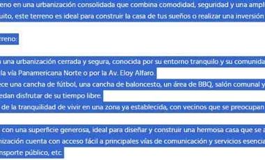 Terreno en Yambal Quito