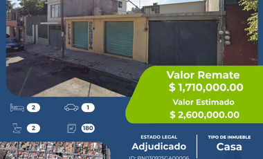 Casa con local comercial en venta en Nueva Unidad Federal Hidalgo, Tlaxcala | 2 recámaras, 2 baños, 1 estacionamiento
