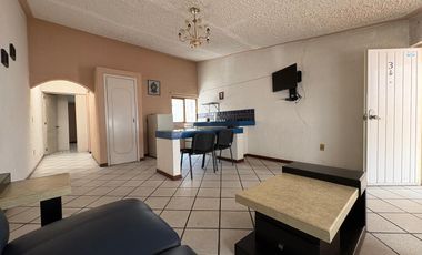 Bonito departamento en renta AMUEBLADO, por el cerro del Tesoro