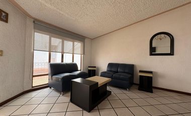 Bonito departamento en renta AMUEBLADO, por el cerro del Tesoro