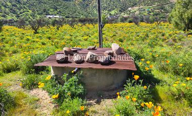 Leon Propiedades vende 4 lotes a orilla de camino Alhué, Curacaví.