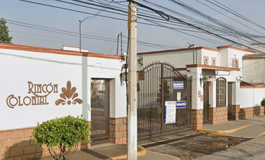 Casa en venta en Blvd. Tultitlán Pte. 96, Lote 6, Casa 31 A, Col. Rincón Colonial, Tultitlán, Méx. Gran oportunidad de inversión (remate bancario)