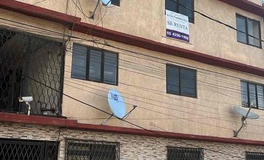 SE RENTA DEPARTAMENTO DOS HABITACIONES EX HACIENDA DEL CRISTO, NAUCALPAN ESTADO DE MÉXICO.