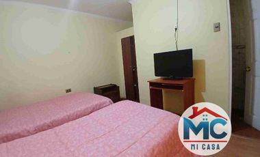 Corredora de Propiedades,  arrienda propiedad totalmente equipada,para alojamiento de personal. Capacidad minima 20 personas.