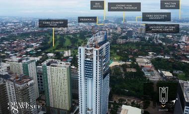 𝟮 𝗕𝗲𝗱𝗿𝗼𝗼𝗺 𝟯𝟴 𝗣𝗮𝗿𝗸 𝗖𝗼𝗻𝗱𝗼 𝗶𝗻 𝗖𝗲𝗯𝘂 𝗜𝗧 𝗣𝗮𝗿𝗸 FOR ASSUME 103.77sqm CORNER UNIT