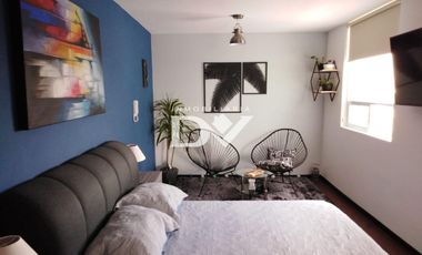 DEPARTAMENTO EN RENTA DE 3 HABITACIONES EN FORJADORES  A MIN DE ZAVALETA.