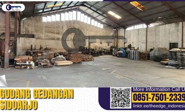 Dijual Gudang Gedangan Sidoarjo dekat Tol Juanda - The EdGe
