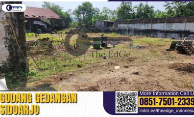 Dijual Gudang Gedangan Sidoarjo dekat Tol Juanda - The EdGe