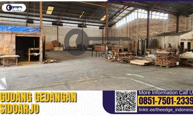 Dijual Gudang Gedangan Sidoarjo dekat Tol Juanda - The EdGe