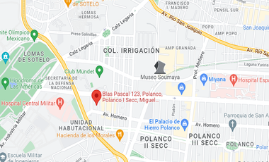 SE VENDE DEPARTAMENTO EN BLAS PASCAL 123, POLANCO CDMX.