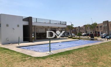 CASA EN RENTA DE 3 HABITACIONES EN CUAUTLANCINGO FRACCIONAMIENTO CON ALBERCA