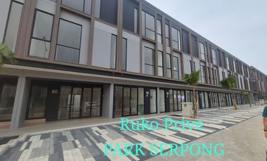 Disewakan Ruko PRIVE Park Serpong Siap Pakai