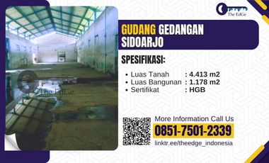 Sale and Rental of Warehouses in Gedangan Sidoarjo - The EdGe