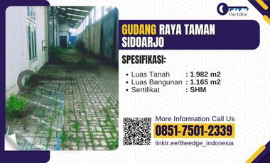 Di Jual Gudang ex Pabrik di Juanda - The EdGe