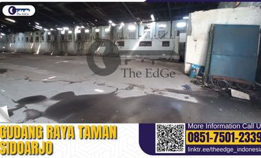 Jual Gudang Raya Waru Nol Jalan di Sidoarjo - The EdGe