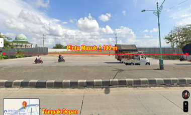 Tanah Industri Sudah Padat Tembok Keliling Di Brebes Jawa Tengah