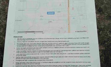 di jual global tanah Datar jln cokroaminoto selatan lingkungan perumahan