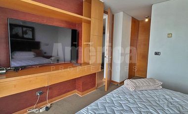 Arriendo Departamento 1d1b Vista Terraza Luminoso Piscina