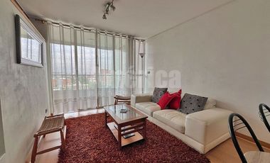 Arriendo Departamento 1d1b Vista Terraza Luminoso Piscina