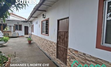 Suites en Alquiler de 1 o 2 ambientes en Samanes 1