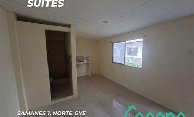 Suites en Alquiler de 1 o 2 ambientes en Samanes 1