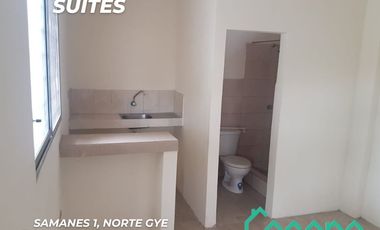 Suites en Alquiler de 1 o 2 ambientes en Samanes 1