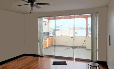 Surco VISTA ALEGRE – DÚPLEX Penthouse de Lujo de 4 Dorm + Balcón + Terraza + Cocina separada