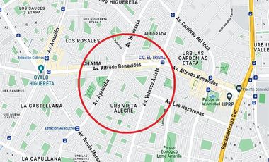 Surco VISTA ALEGRE – DÚPLEX Penthouse de Lujo de 4 Dorm + Balcón + Terraza + Cocina separada