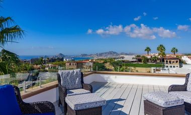 Vistas al arco de cabo san lucas en Cresta del Mar, casa exclusiva