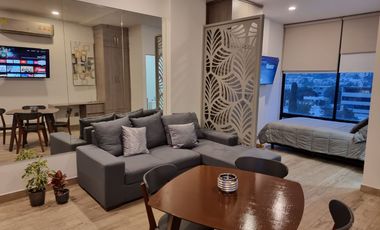 Renta Departamento Amueblado Col. del Valle