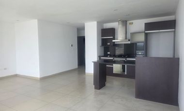 Samborondon, Renta de departamento 3 dormitorios sin muebles con vista piscina