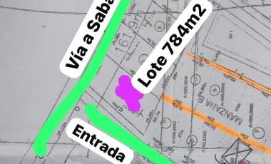 LOTE EN VENTA - SABANILLA