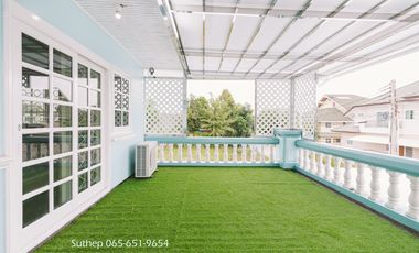 Two-story detached house for sale, 139 sq.wah, 4 bedrooms, located in Ploenjai 2 Village, Thap Ma, Rayong.