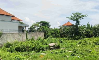 Di Jual Tanah kapling siap bangun 250 M2 yellow zone akses lebar Munggu dekat Canggu