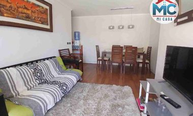 Corredora de Propiedades arrienda departamento amoblado de 3 habitaciones, edificio Turi, Calama