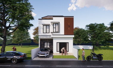 Rumah 2 Lantai di Denpasar Utara