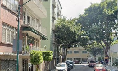 Excelente departamento en venta en calle Biarritz, Col. Roma, Cuauhtémoc