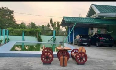 House and Lot with Swimming pool Clean title for Sale in Camiling Tarlac
