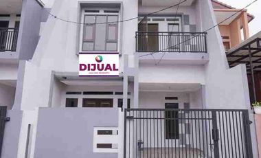 Rumah Baru 2 Lantai Siap Huni di BJI Mekarsari, Bekasi Timur