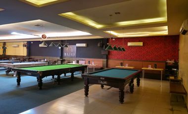 dijual usaha bilyar bonus bangunan tanah di demangan colombo jl affandi gejayan