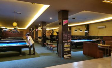 dijual usaha bilyar bonus bangunan tanah di demangan colombo jl affandi gejayan