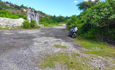 dijual tanah 2510m² kawasan GWK ungasan Kuta Selatan Badung Bali