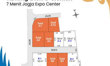Dekat Bandara Adisucipto Tanah Kavling Siap bangun