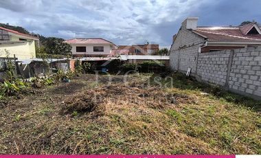 (T-1077) Vendo terreno - Sector Machángara – 250 m²