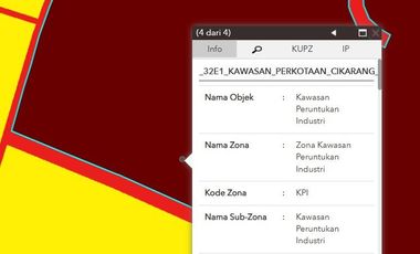 Dijual Cepat Tanah Industri Cikarang Utara Bisa diambil Sebagian dekat Jababeka