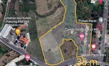 HOTEL DIJUAL – Swiss Cangar Inn, Pusat Pacet Mojokerto View Terbaik