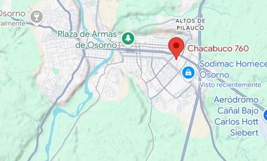 Vendo casa en Chacabuco esquina Julio Buschmann, Osorno