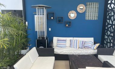 ALQUILO BONITO DPTO AMOBLADO EN SAN ISIDRO VISTA A LA AVENIDA Y BALCON