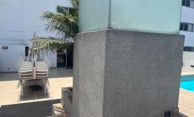 ALQUILO BONITO DPTO AMOBLADO EN SAN ISIDRO VISTA A LA AVENIDA Y BALCON